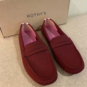 Rothy’s Driver Womens Size 9 Burgundy